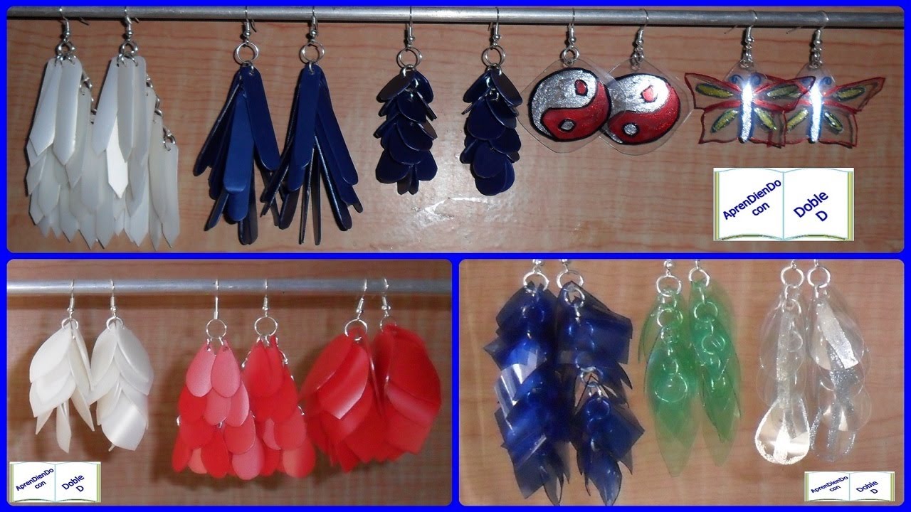ARETES RECICLANDO ENVASES PET