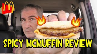 McDonald's Spicy McMuffin Review 🔥🍔😮 | Innovation Or Gimmick?