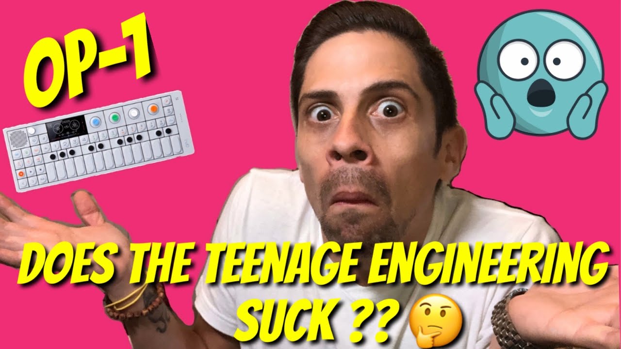 DOES THE TEENAGE ENGINEERING OP 1 SUCK??????  QUICK REVIEW/BEATMAKING VLOG