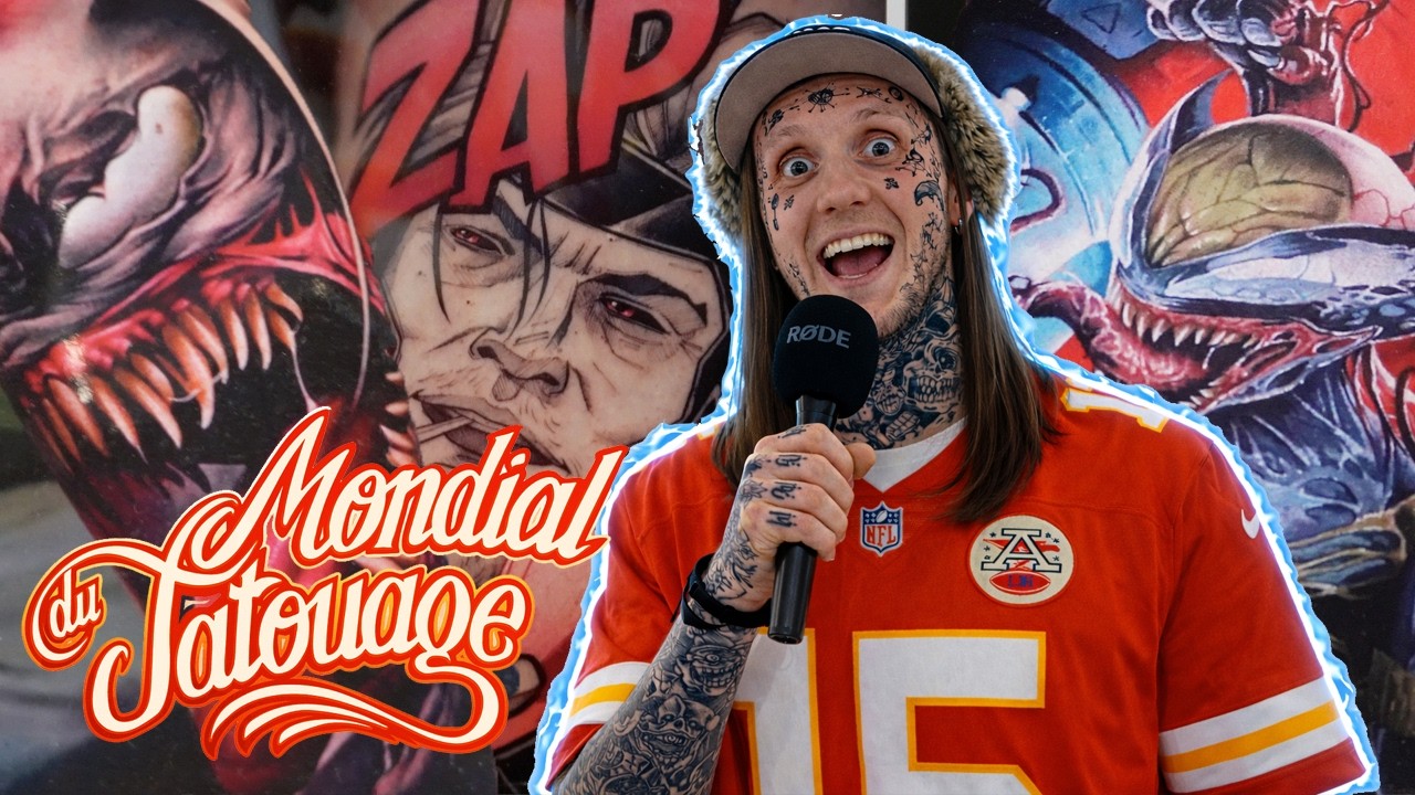 Tatouage Marvel & DC : Les Artistes Comics du Mondial du Tatouage