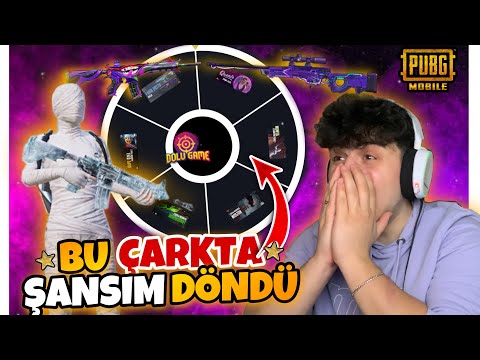 BU ÇARKTA ŞANSIM DÖNDÜ😱| MUMYA & BUZ M4 EFSANE HESAP - PUBG Mobile