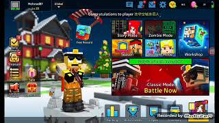 cops n Robbers - 3D pixel craft gun shooting game Parkour screenshot 2
