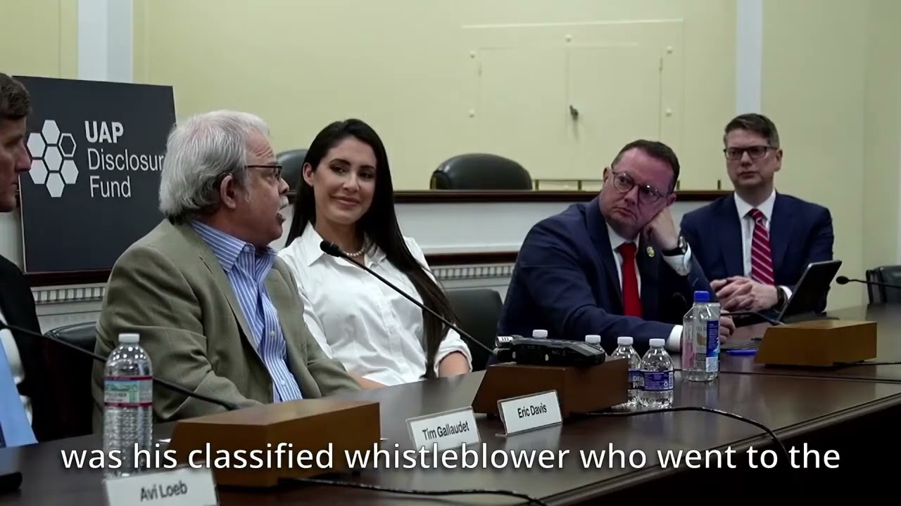 UAP Disclosure Fund Hearing - Eric Davis testimony in front of the US Congress members - 01.05.2025