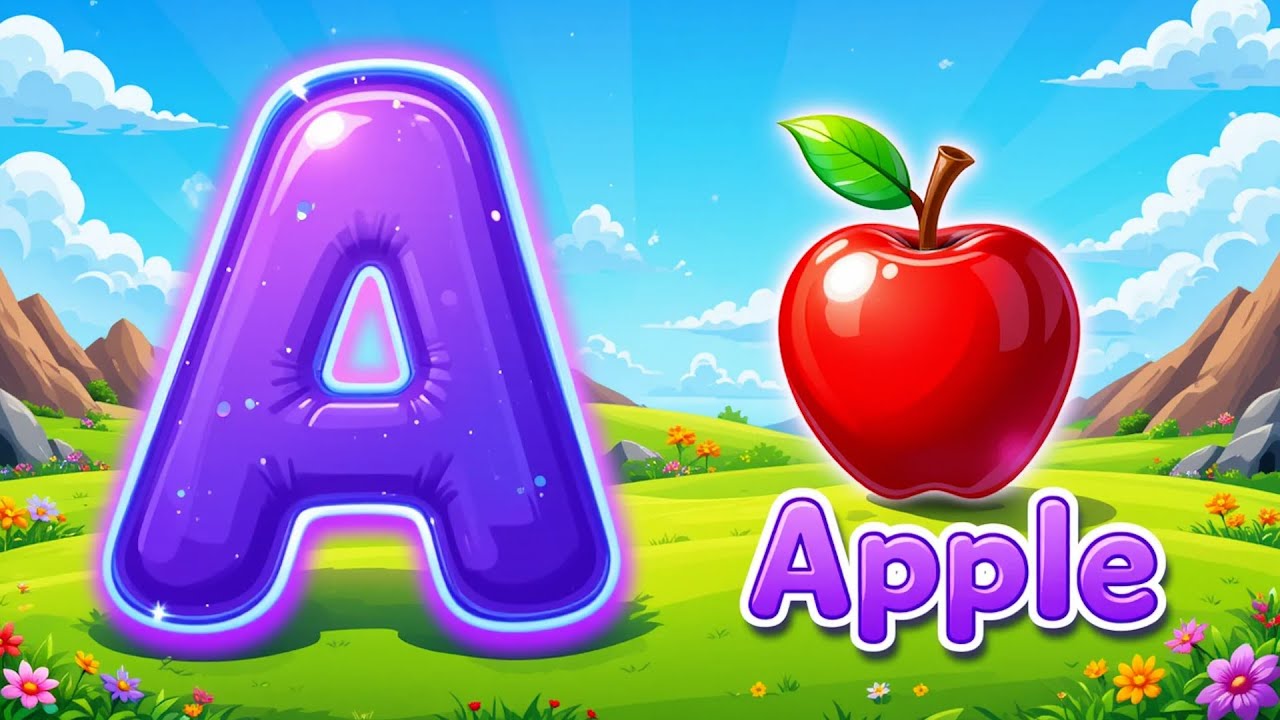 ABC Phonics Song for Toddlers - Learn Alphabet A to Z with Fun Rhymes ...