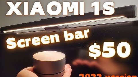 $50 Xiaomi monitor light bar 2022 version | Mijia 1S | Must have