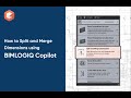 Split and Merge Dimensions in Revit Using BIMLOGIQ Copilot