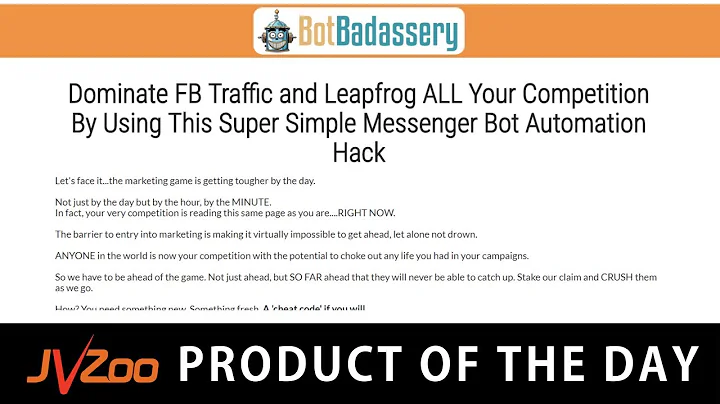 Product of the Day - Bot Badassery interview with ...