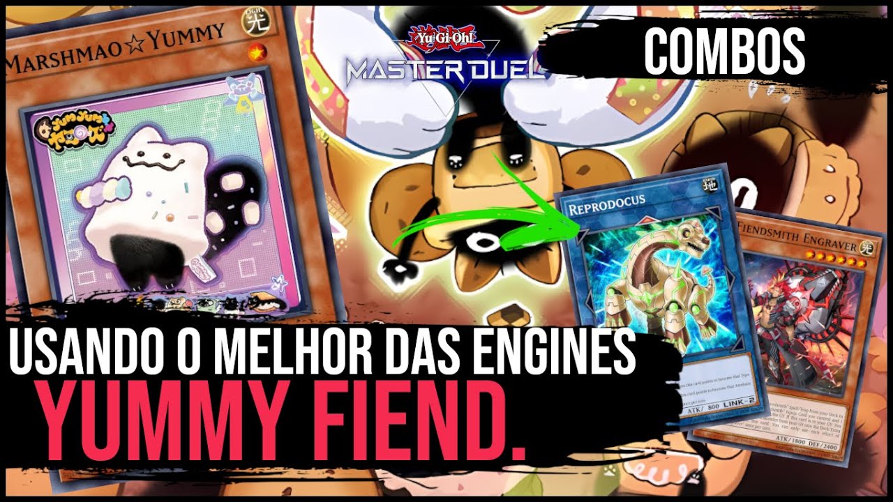 DUVIDO VOCÊ CONHECER ESSES COMBOS YUMMY FIENDSMITH | Yu-Gi-Oh! Master Duel