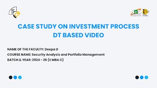 Famous DT Based Case Study on Investment Process|SAPM|SNS Institutions Net Worth