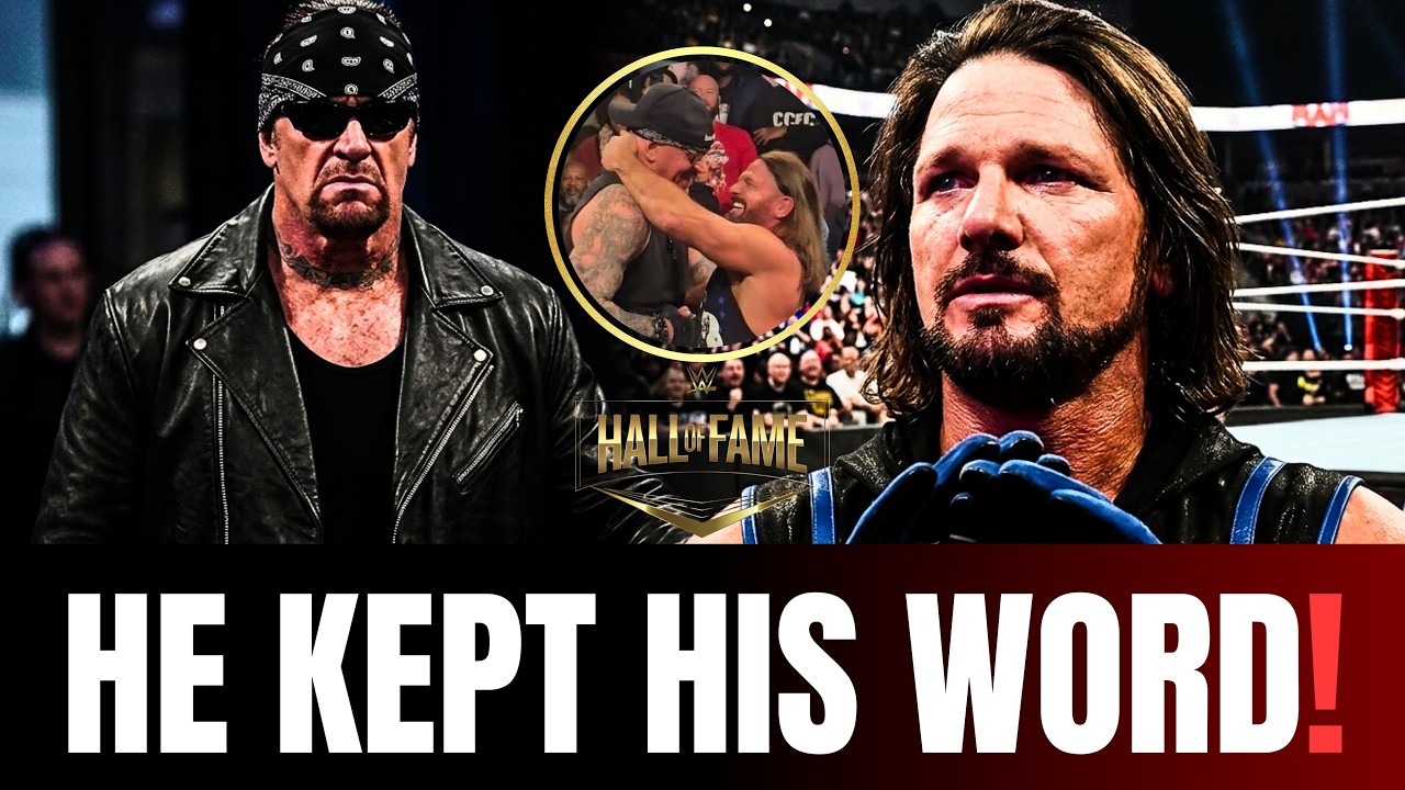 Почему Андертейкер вернулся ради Эй Джей Стайлза... И только ради Эй Джей Стайлза