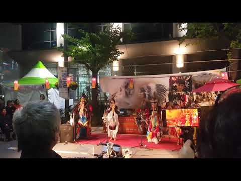 2018.10.8 광주충장축제 인디언공연(와이키팀) 중 El condor pasa