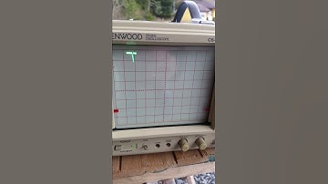 Bad run. Oscilloscope trace of bad run