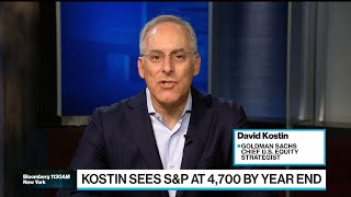 Goldman's Kostin Sees S&P 500 at 4,900 Next Year