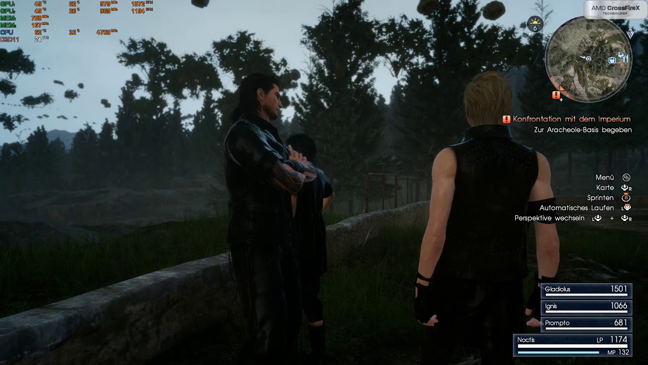 Vega 64 Crossfire Problems in Final Fantasy 15