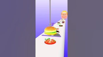 The ULTIMATE Burger Stack Showdown! 🍔⚔️🔥 | XXL Sandwich Runner #shorts #gaming