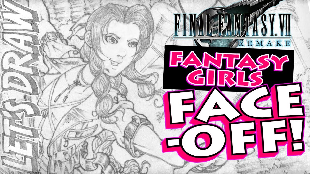 Aerith over Tifa?!? - Drawing Final Fantasy 7