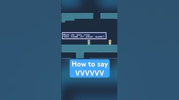 The ACTUAL way to say VVVVVV #gamedev  #vvvvvv  #gaming