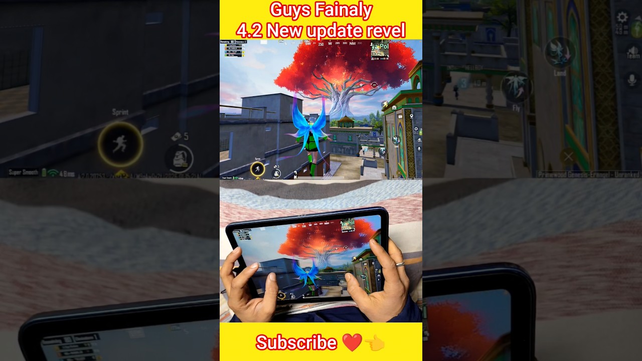 Guys Fainaly 4.2 BGMI PUBG New Update 💯🔥 Rebel on Android 