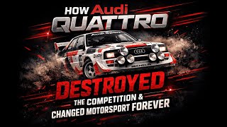 How Audi QUATTRO DESTROYED The Competition & Changed Motorsport FOREVER