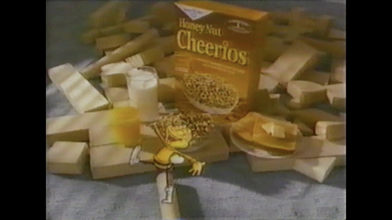 Honey Nut Cheerios Cereal Commercial (1988) YouTube