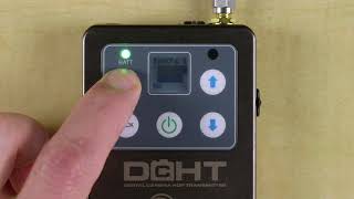 Lectrosonics DCHT Digital Stereo Camera Hop Transmitter for Portable Duet IEM & IFB