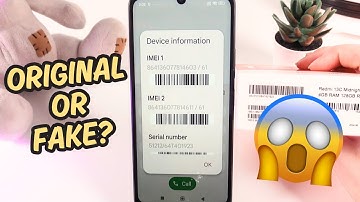 How to Confirm if Xiaomi Redmi 13C is Original or Fake