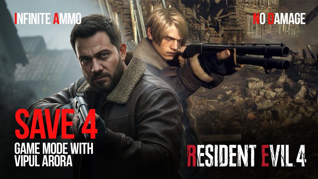 Resident Evil 4 Remake — Professional Mode Full Walkthrough (Infinite Health/Ammo) Save Part 4