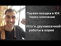 Итоги моей двухмесячной работы в Южной Корее.