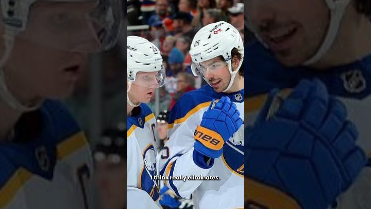 The pressure will now be on Rasmus Dahlin and Owen Power to carry the Sabres blue line #sabres #nhl