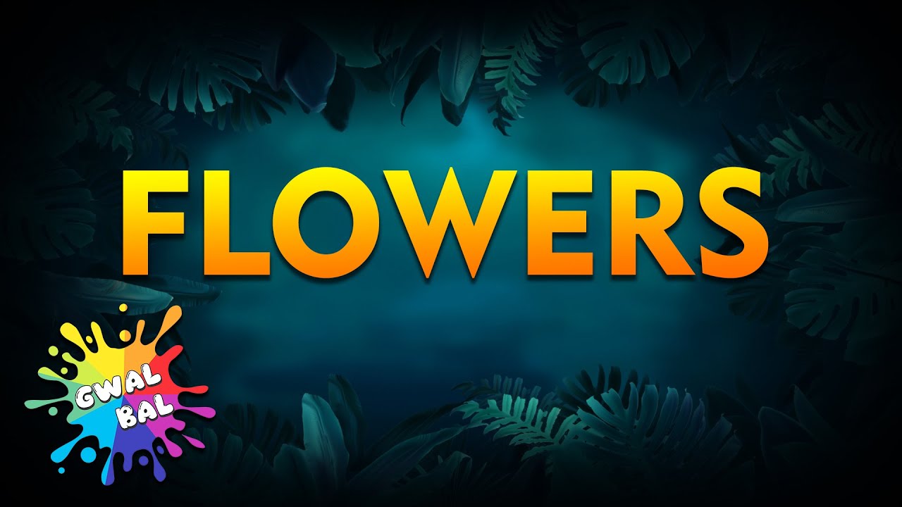 Flowers name Flowers Rhymes Flower names and pictures English