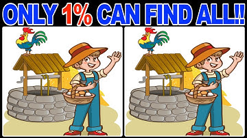 【Spot & Find The Difference】🌸Improve & Boost Your Brain with 10mins Fun Activity!!