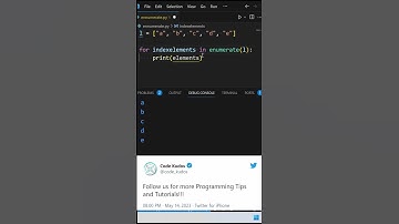 Python Tips and Tricks | Enumerate() in Python | Python Tutorial for Beginners