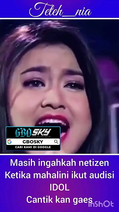 mahalini waktu masih jadi idol