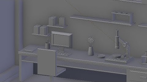 Blender: Modeling a Medical Laboratory (Part 5)