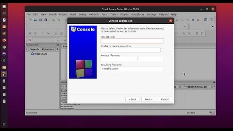 How to Install codeblocks 20.03 using synaptic | proper settings| run first c project in Ubuntu 20