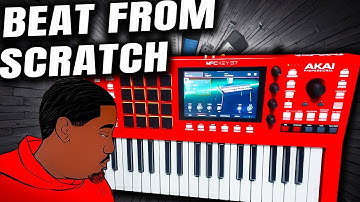 Making A Ambient Beat From Scratch with the MPC KEY 37