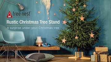 🤩🤩 How to set up a real christmas tree - ace hardware rustic Christmas tree stand！