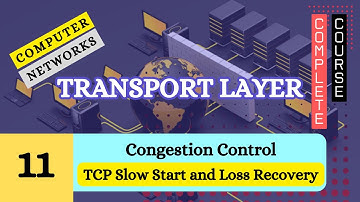 Congestion Control |  TCP Slow Start and Loss Recovery