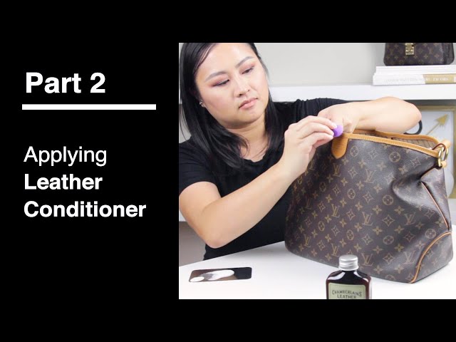 HOW TO CLEAN LOUIS VUITTON WITH SADDLE SOAP @Styledunderhealing