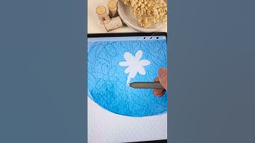 How I Paint a Blue Easter Egg 🥚🐰#procreate #art #shorts