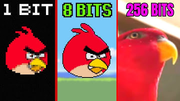 angry birds everytime with more bits