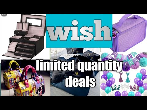 Wish Limited Quantity Deals Part 2. Plus How I Win.