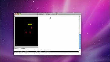 How to play snake on a mac in terminal