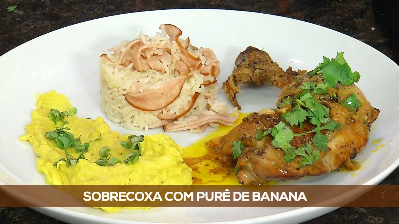 SOBRECOXA COM PURÊ DE BANANA