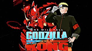Godzilla vs. Kong Trailer Parody Anime | Issei vs. Naruto