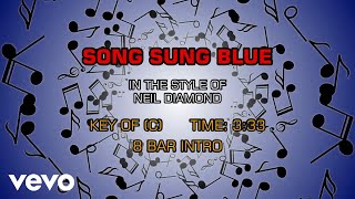 Neil Diamond - Song Sung Blue (Karaoake)