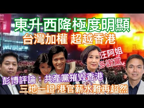 【羅家聰 x 錢志健】《彭博》評論：共產黨摧毁香港 股票樓宇齊跌 台灣加權指數31年 首次超越恆指 2.TVB裁員停播財經台 3. 三地一證計劃 港澳辦知情 4. 德勤畢馬域要求高層訪港用即棄電話