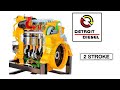 Como funciona um motor Detroit diesel 2 tempos do trator CBT???