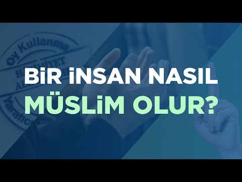 Bir İnsan Nasıl Müslüman Olur ? Ebu Hanzala (Halis Hoca)