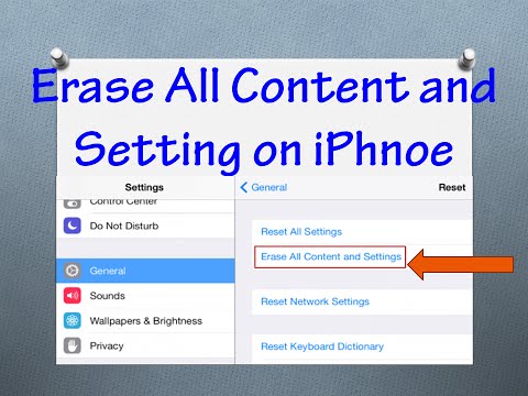 Erase All Content and Settings on iPhone 4/4s/5/5s/6/6s... (Khmer)